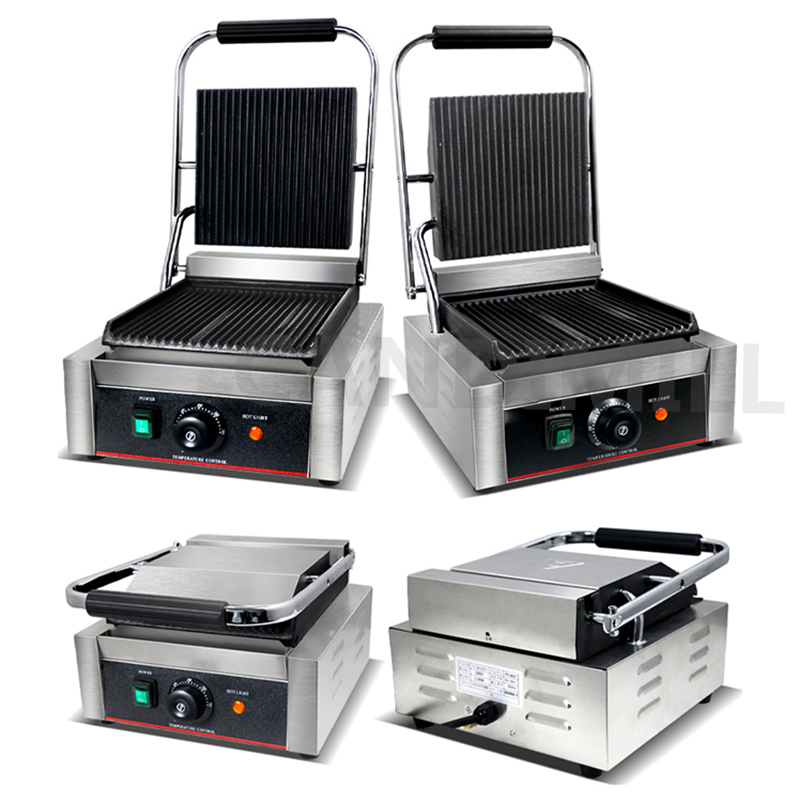 شواية بانيني للساندويتش التجار - مراجعة Commercial Panini Press Sandwich Grill وسعره