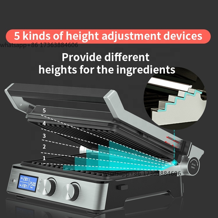 شواية بانيني كهربائية بدون دخا - مراجعة Commercial Panini Press Sandwich Grill وسعره