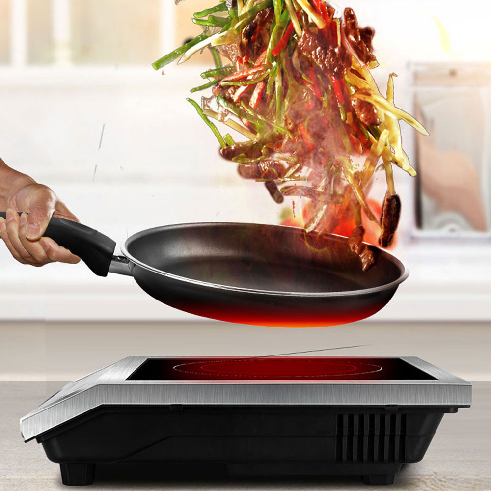 طباخ التعريفي كوكتوب التجارية  - مراجعة Commercial Induction Cooktop 3500W وسعره